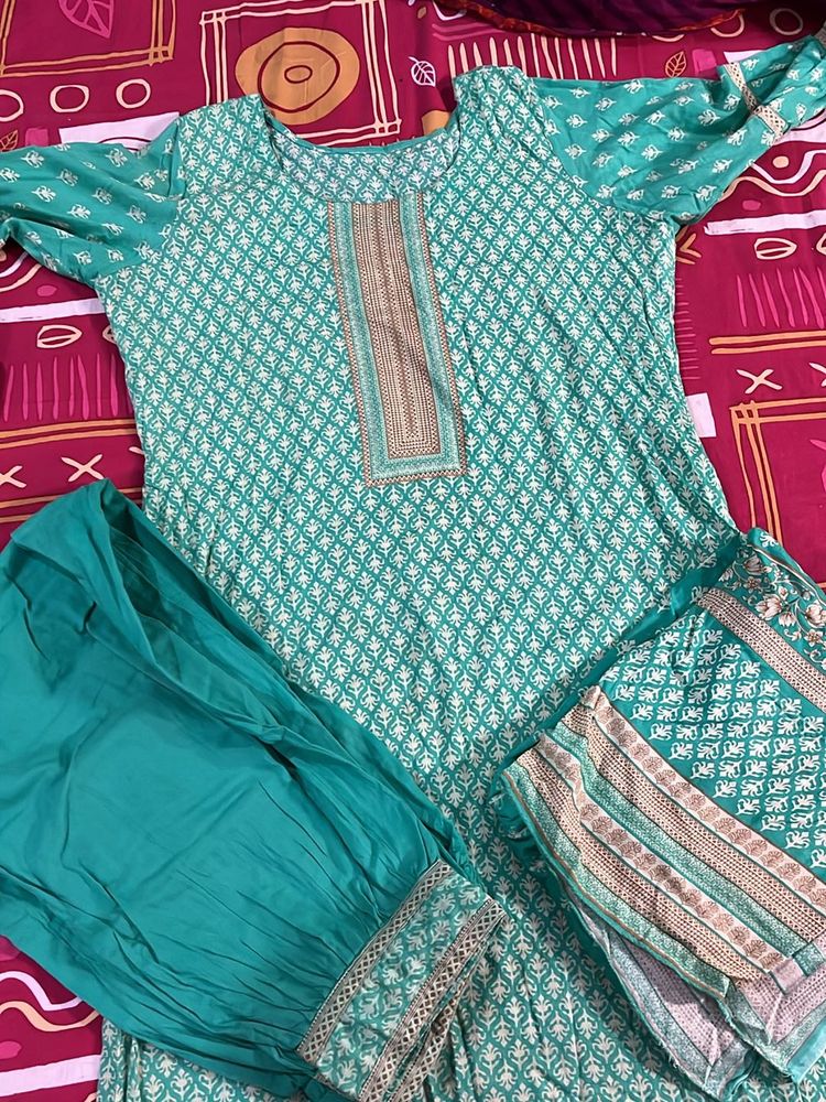 Stitched Pakistani Lawn Suit