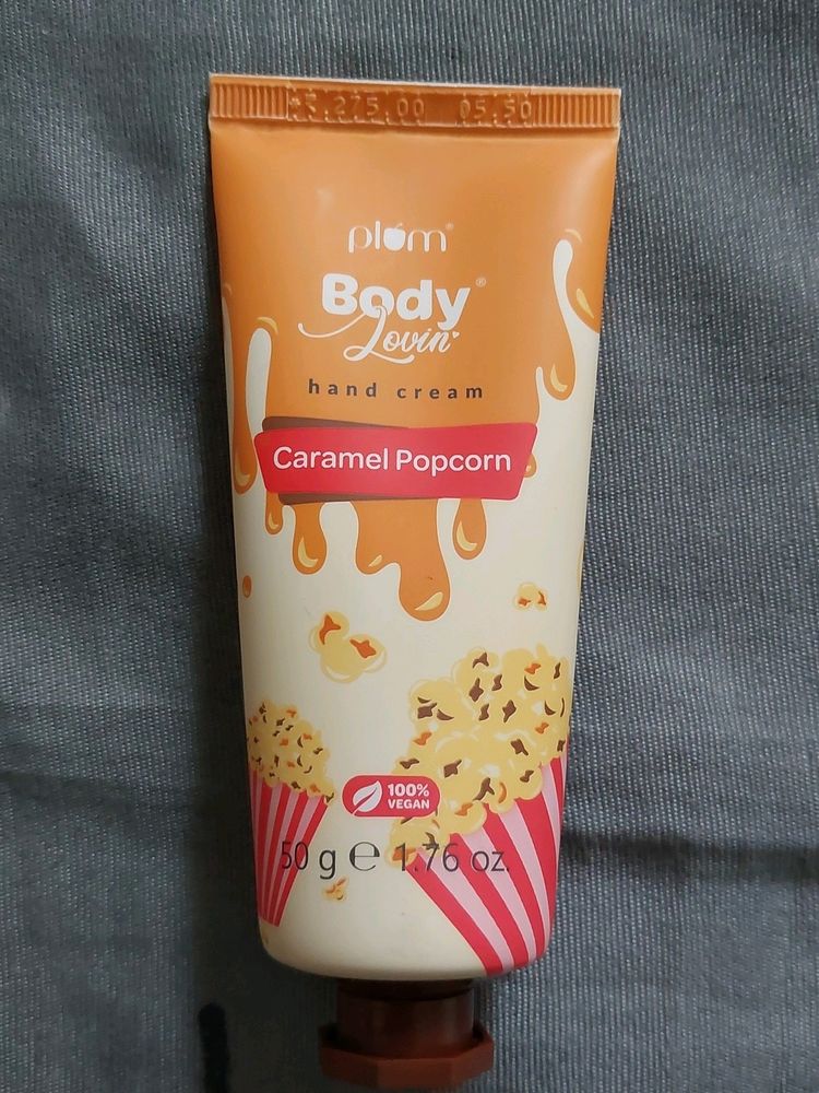 Plum Body Lovin Caramel Popcorn Hand Cream 50g