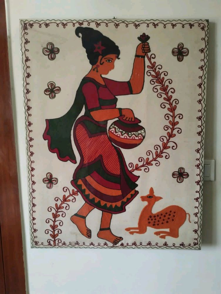 Beautiful Hand Stitched Wall Decor