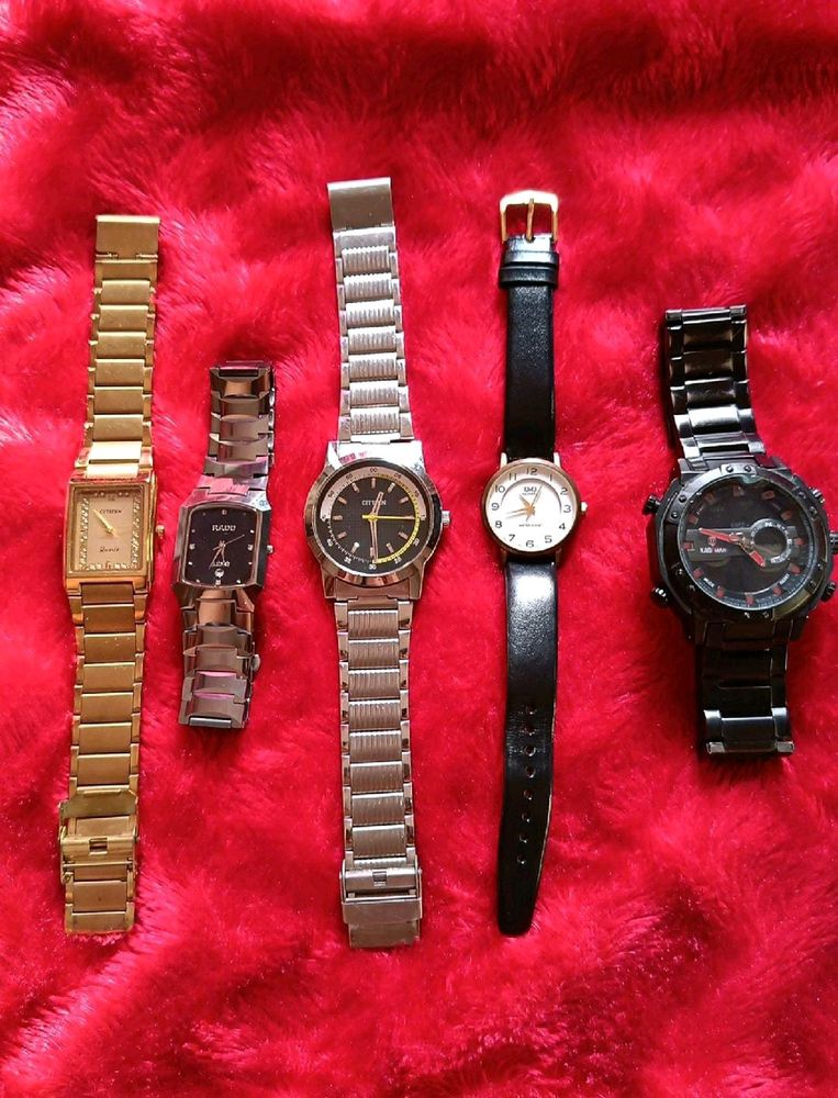 Pack Of 5 Watches