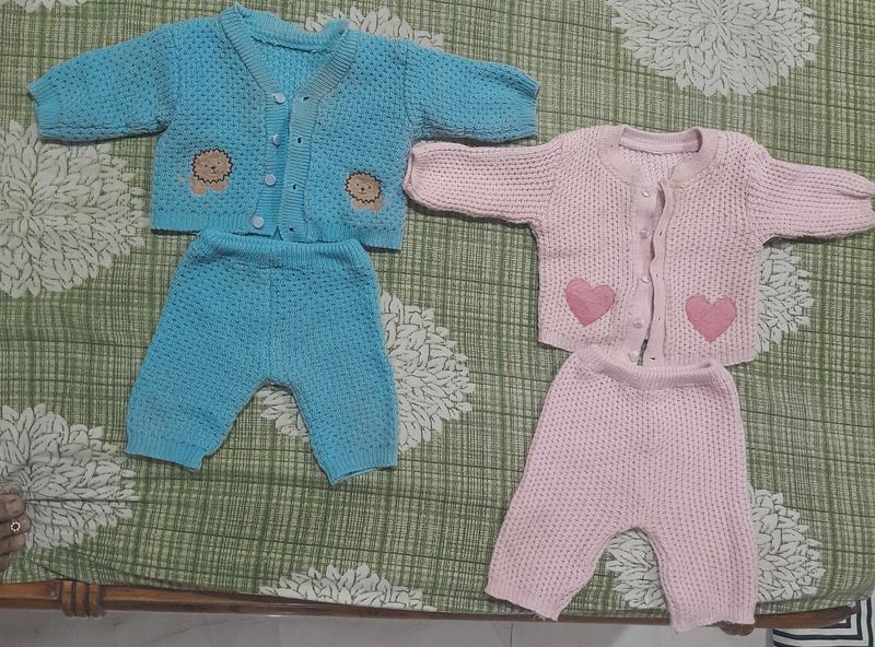 Combo Of 2 Infant Woollen Suit