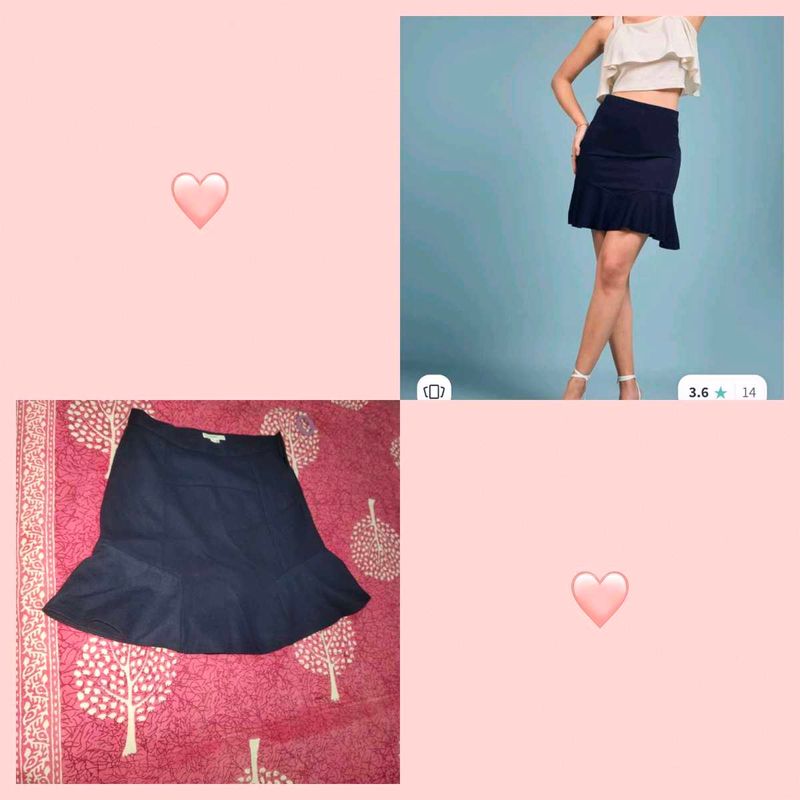 Designer Winter Mini Skirt