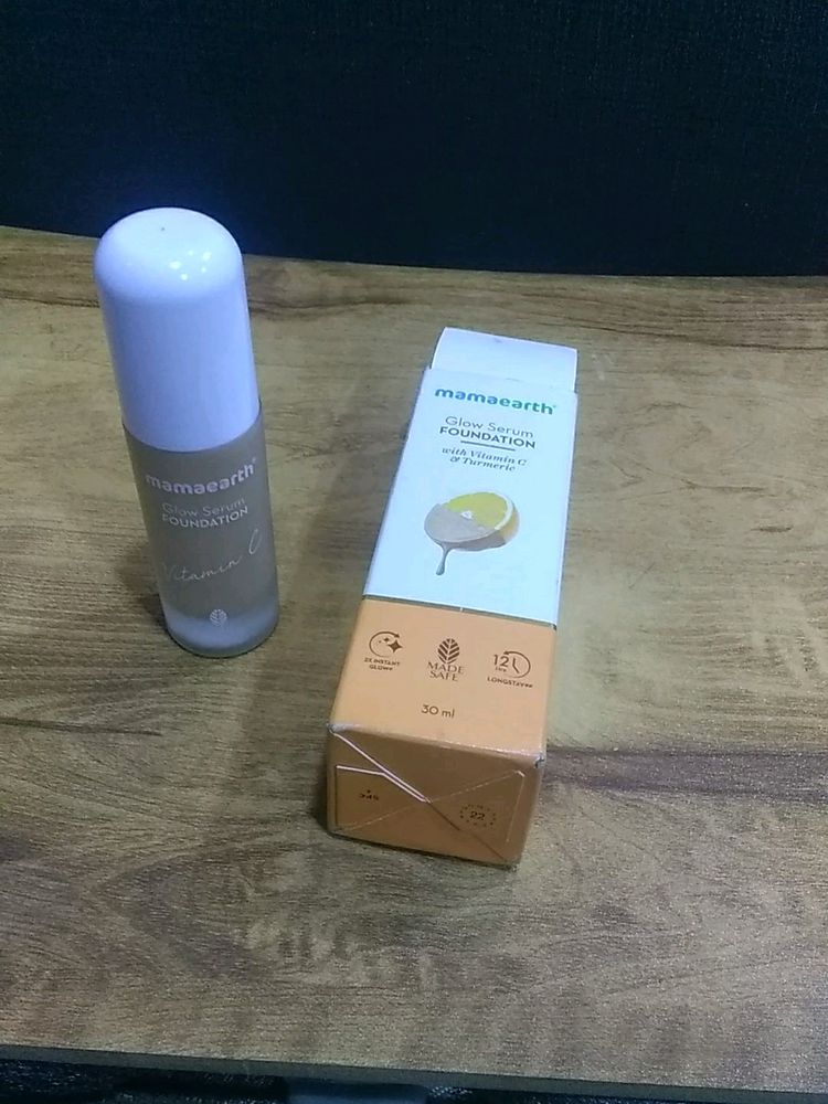 Mamaearth Glow Serum Foundation with Vitamin C