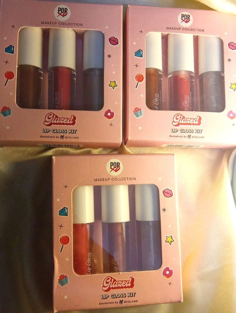 Lipgloss Glazed  Kit 1pc