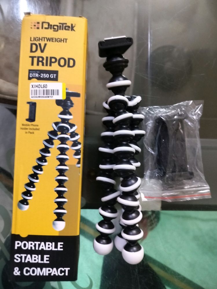 DIGITEK(DTR 250 GT) 24cm Flexible Gorilla Tripod