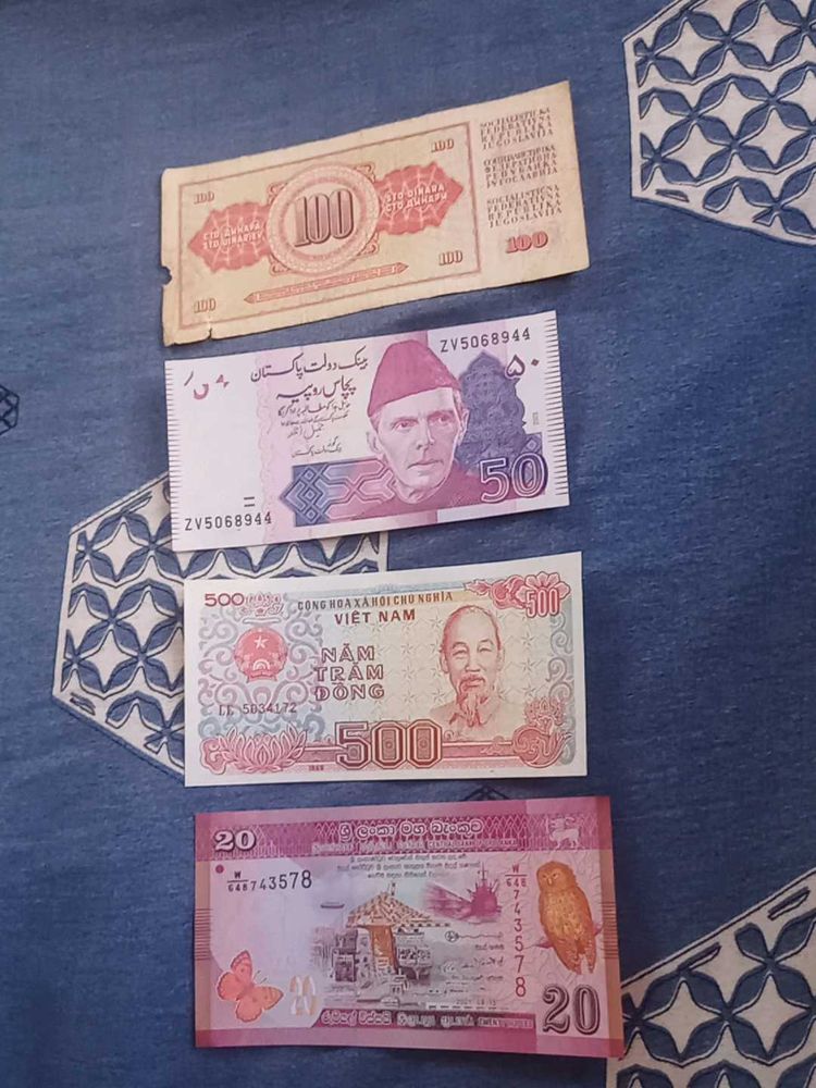 Sri Lanka, Vietnam, Pakistan And Yugoslavia Notes