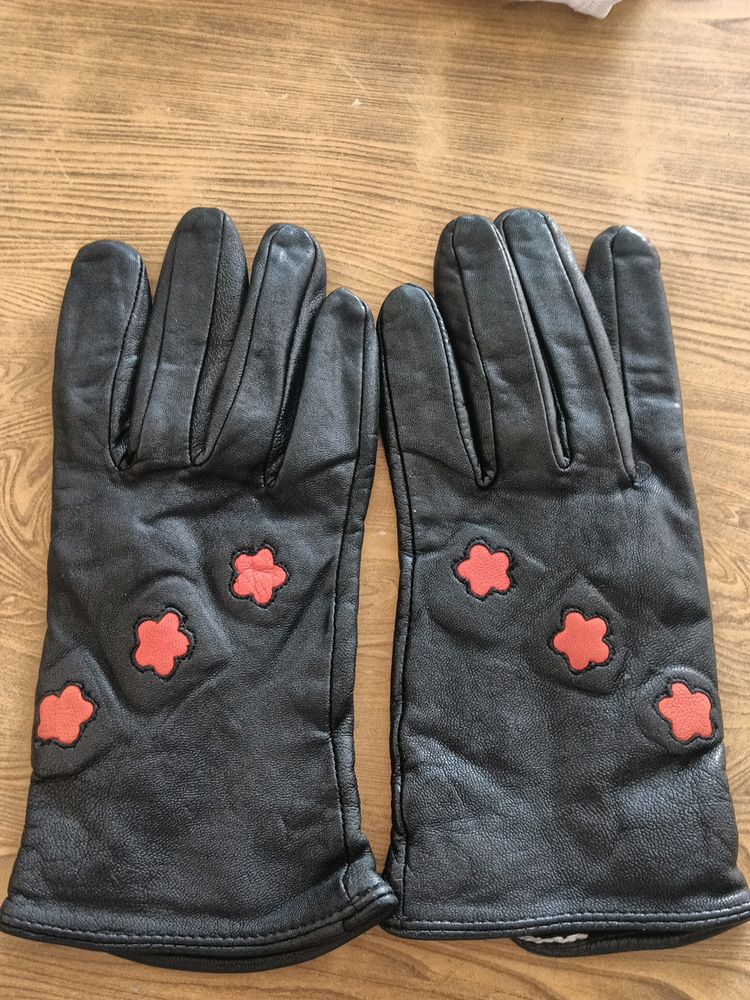 Leather Gloves For Girls