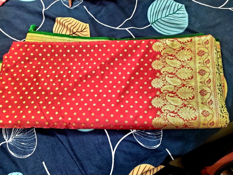 Totally New One Time used Banarasi Saree