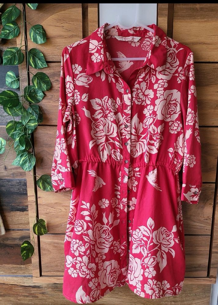 Women Shirt Dress