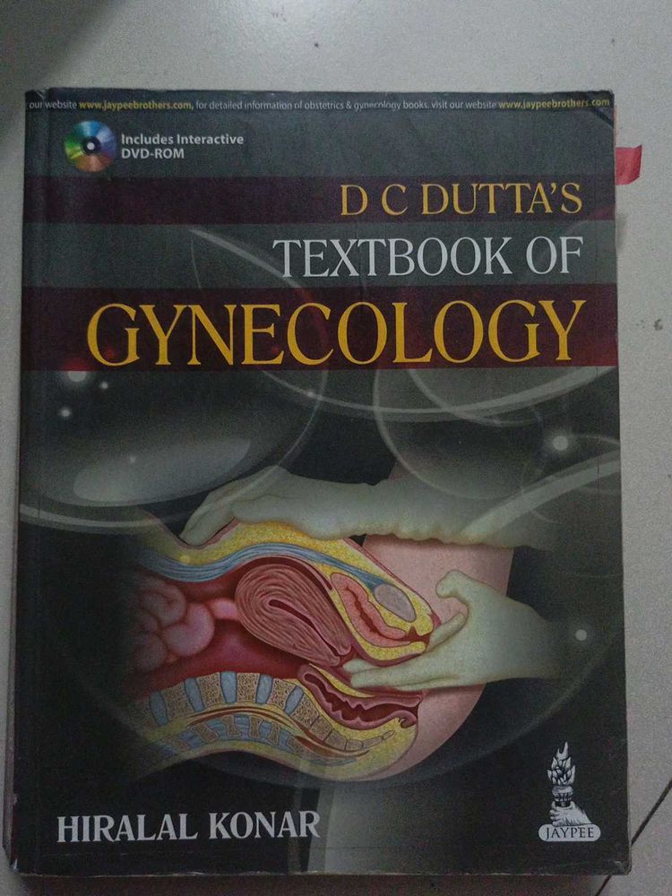 DC Dutta Gynecology Textbook