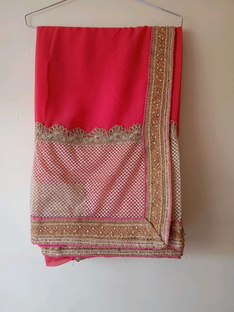 Bottom Designer Saree