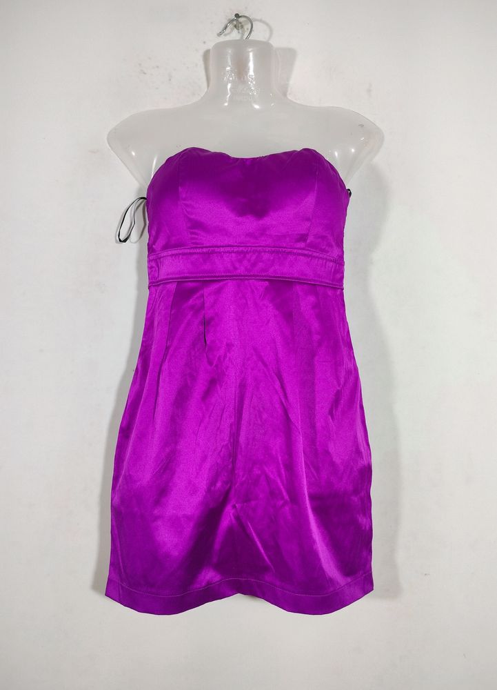 Purple Bodycon Mini Dress