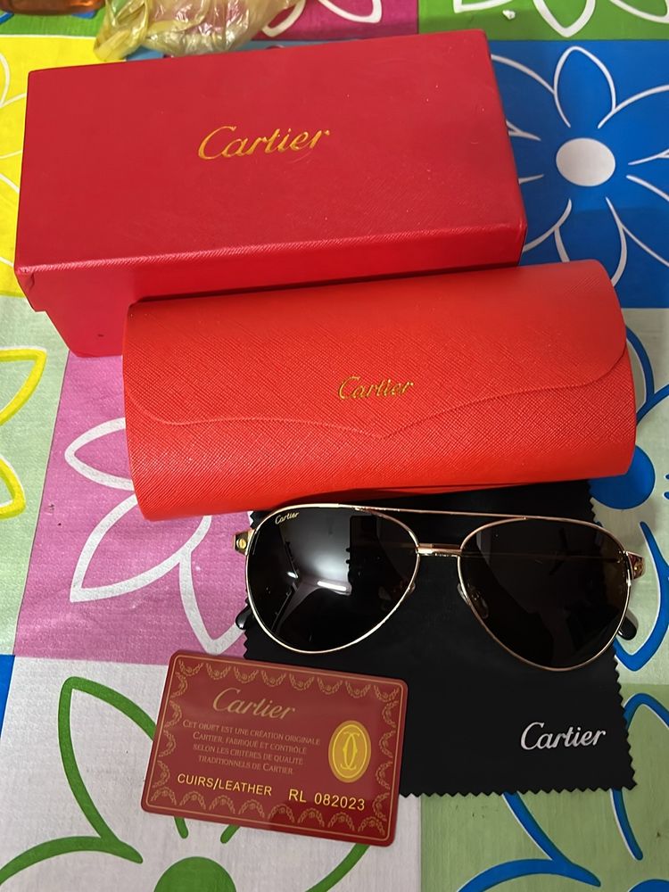 Men Cartier Luxury Sunglasses