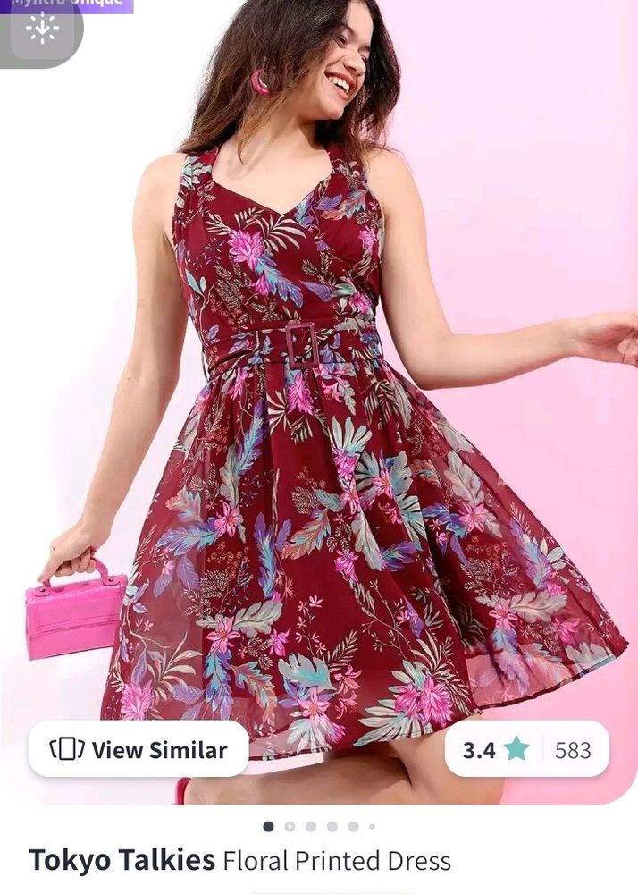 Floral Printed Dress