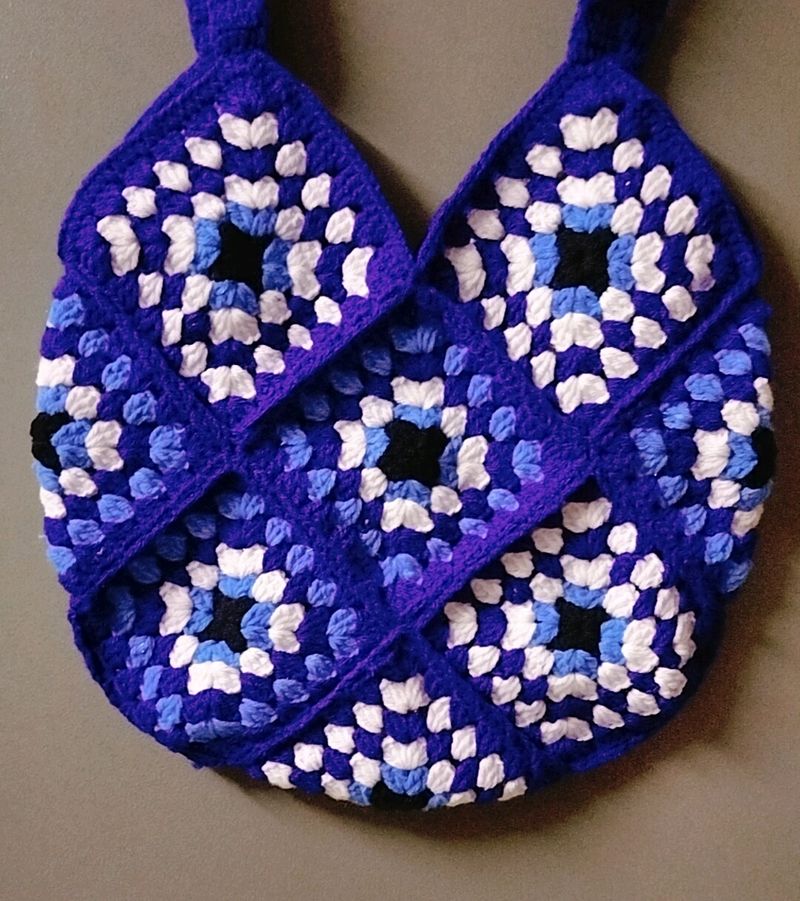 Crochet Granny Square Bag