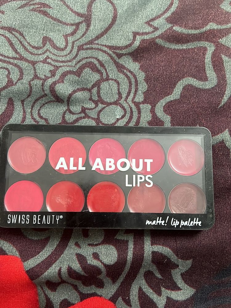 Swiss Beauty Lip Palette