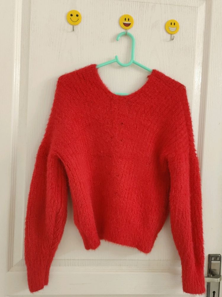 Red Cardigan