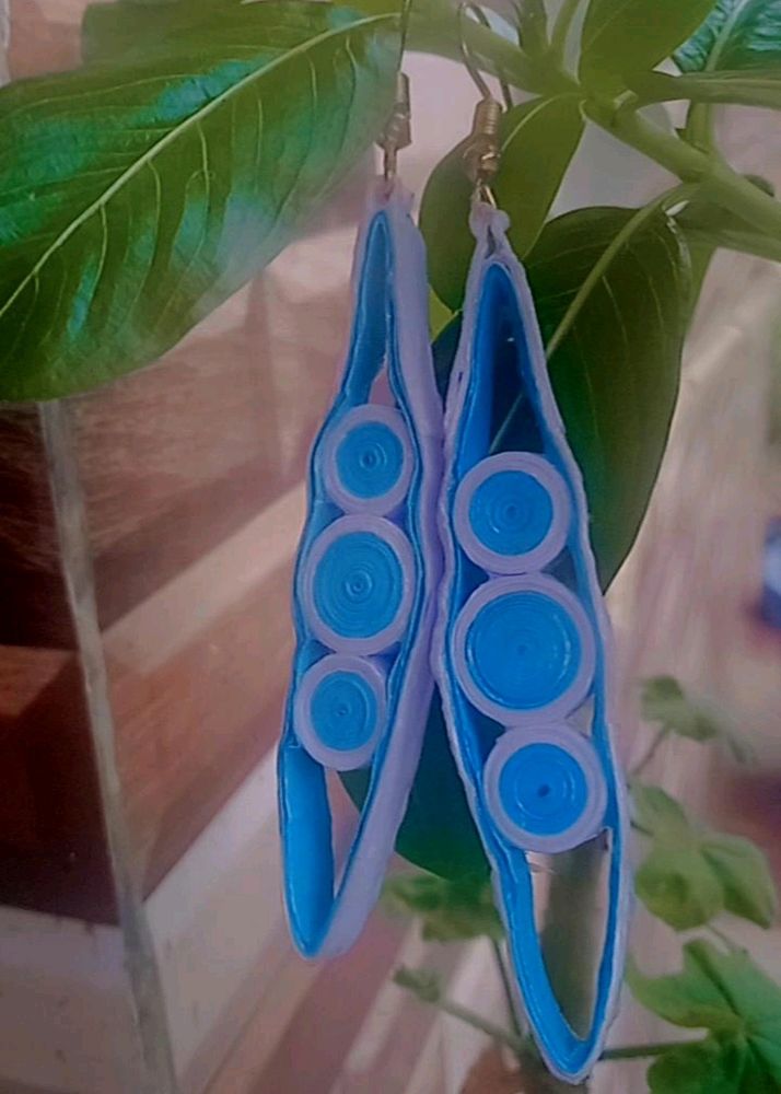 Latest Design Of Eco Earings Quilled