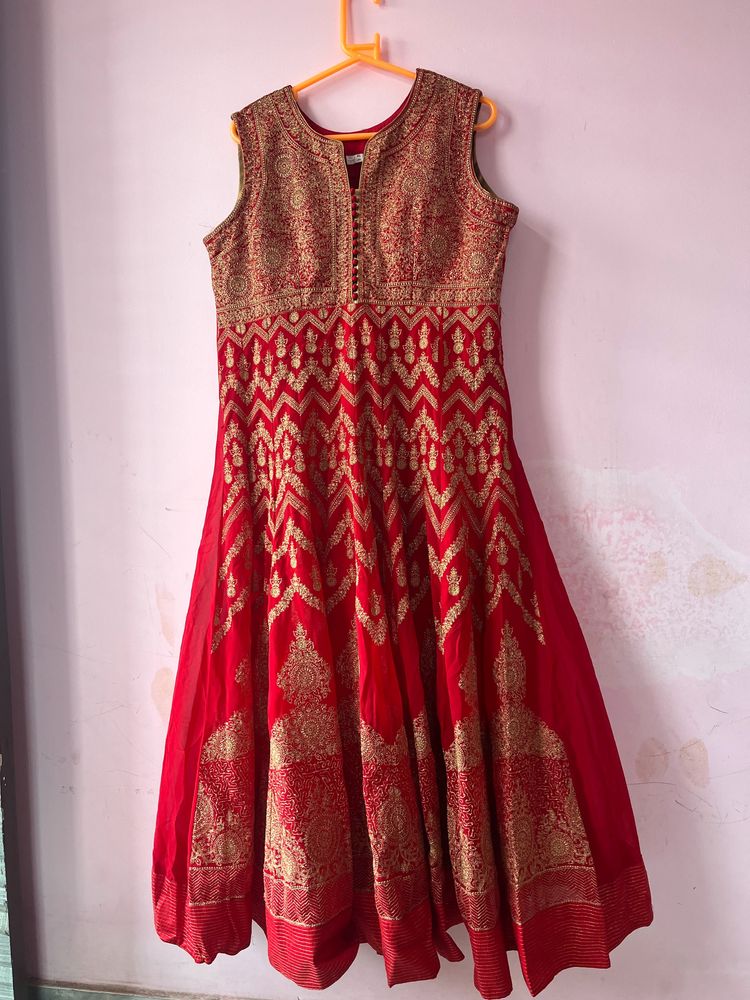 Chiffon Anarkali Set