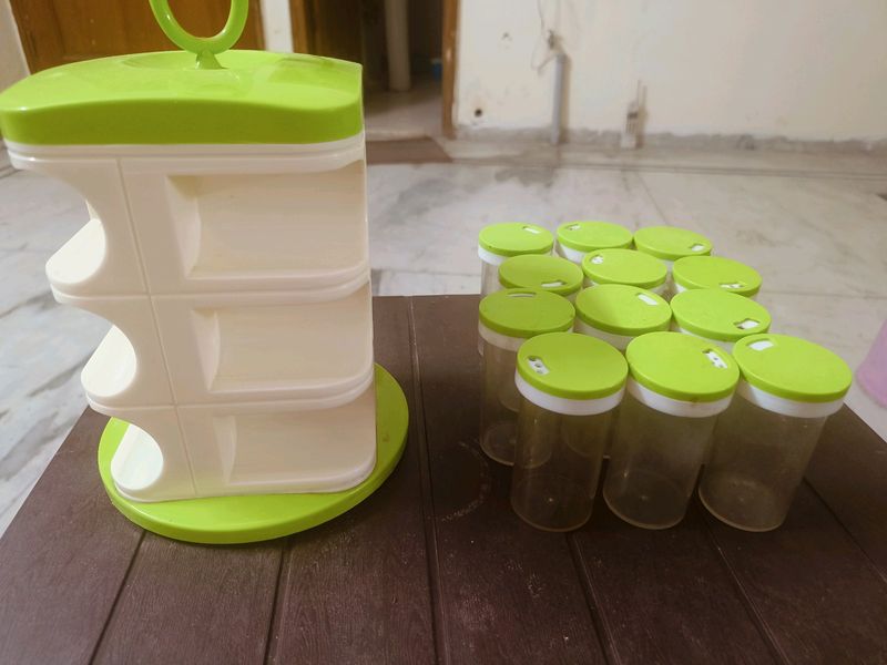 Rotatable Masala Containers