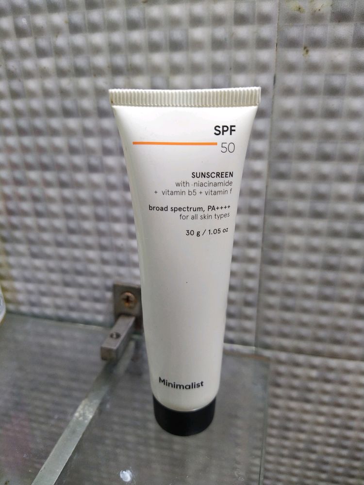 Minimalist Sunscreen [2/3rd Used]