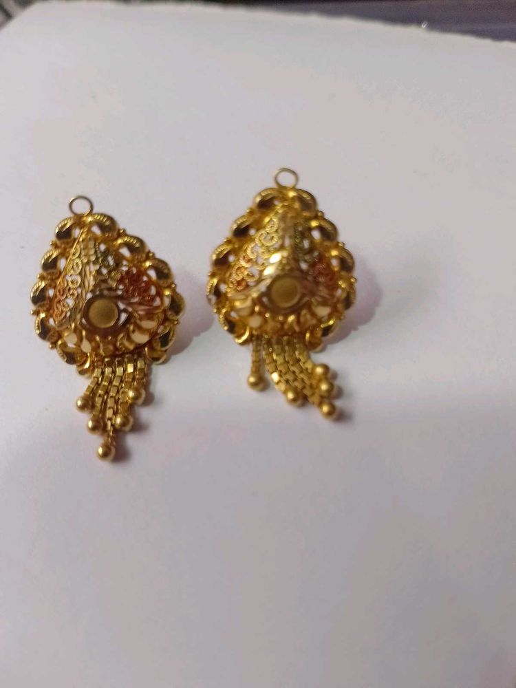 Gold Plated Earrings Gaurenty Polish