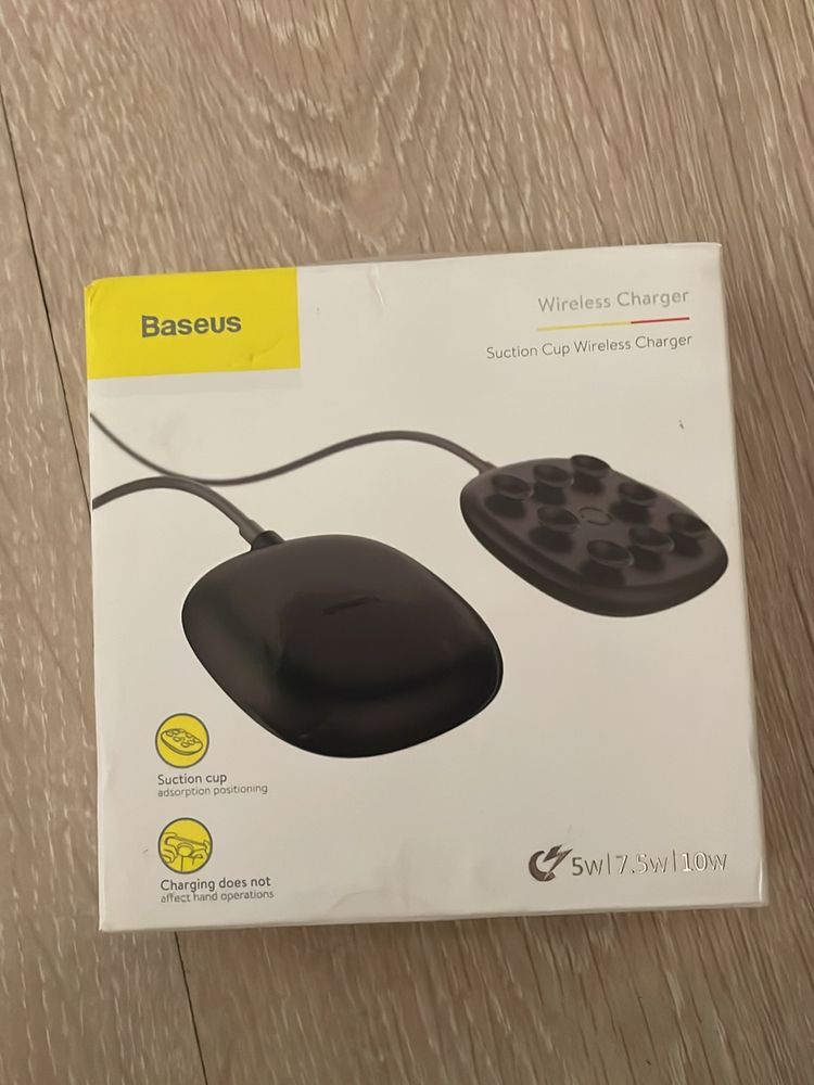 Fast Wireless Charger With Suction