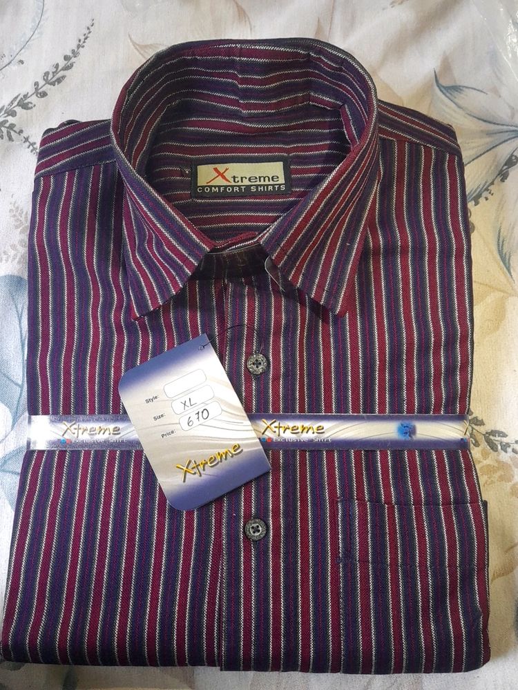 Its A Cottswool Shirt Specially For Winter Wear