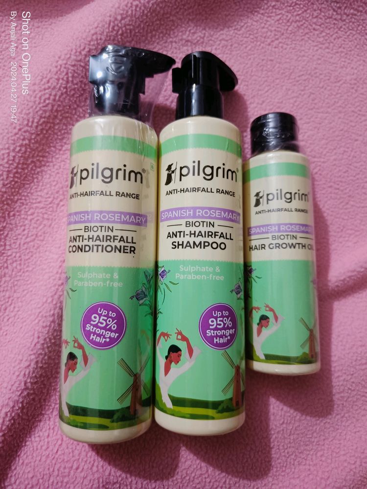 Pilgrim Rosemary Haircare Range