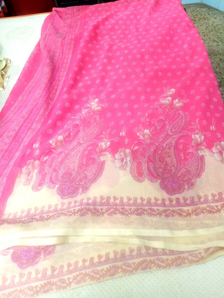 New Not Used Imported Saree .40rs Off. Shipping