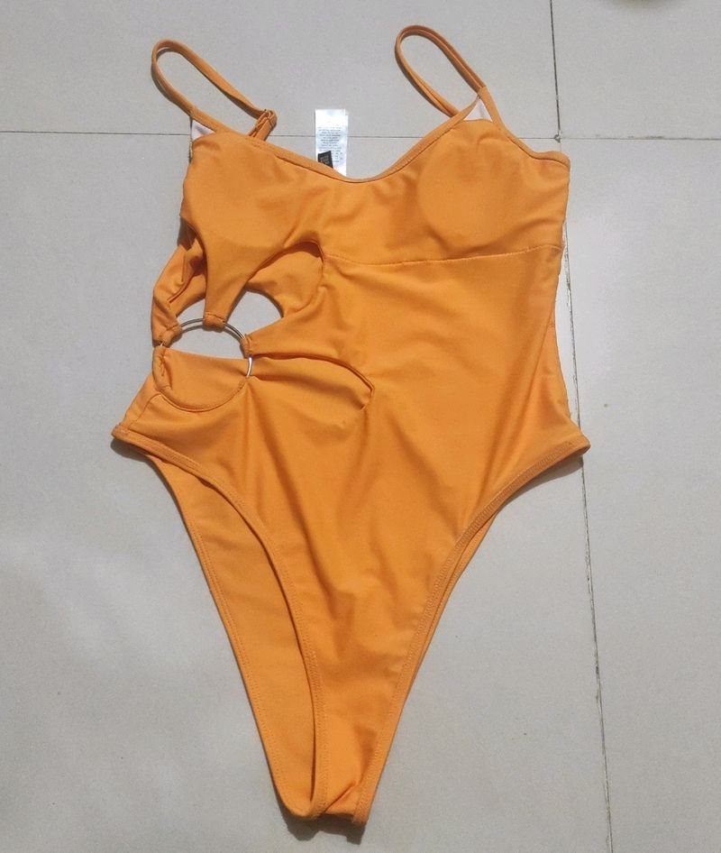 Orange Swimsuit