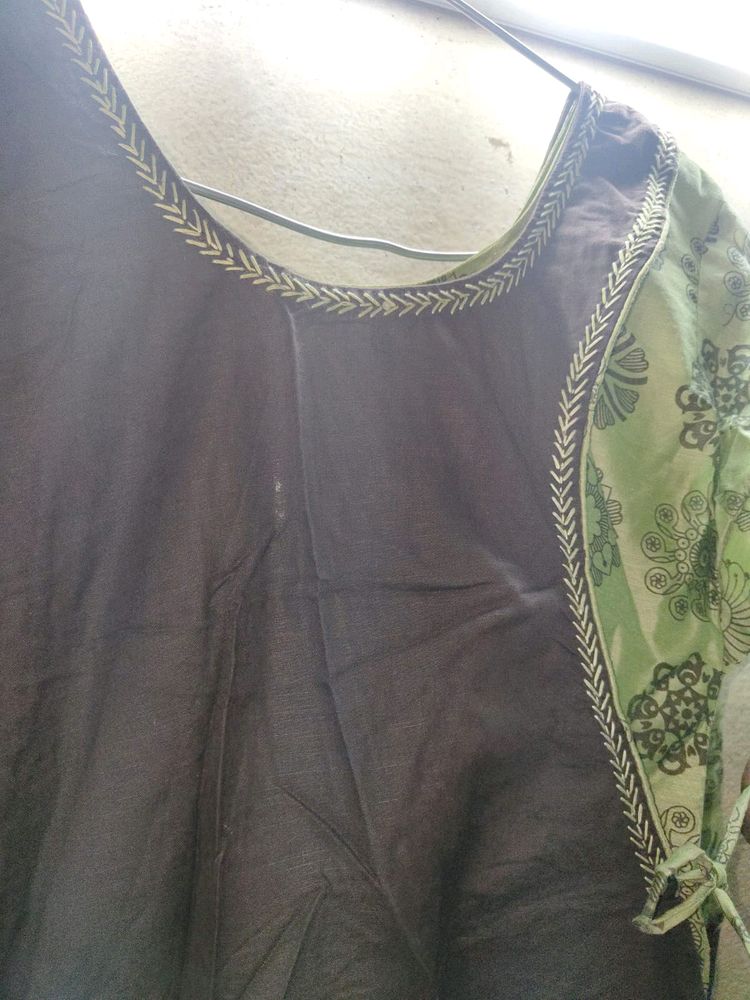 Chaderi Silk Designer Kurta