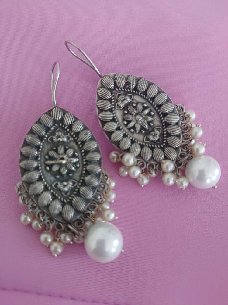 German Silver Earrings