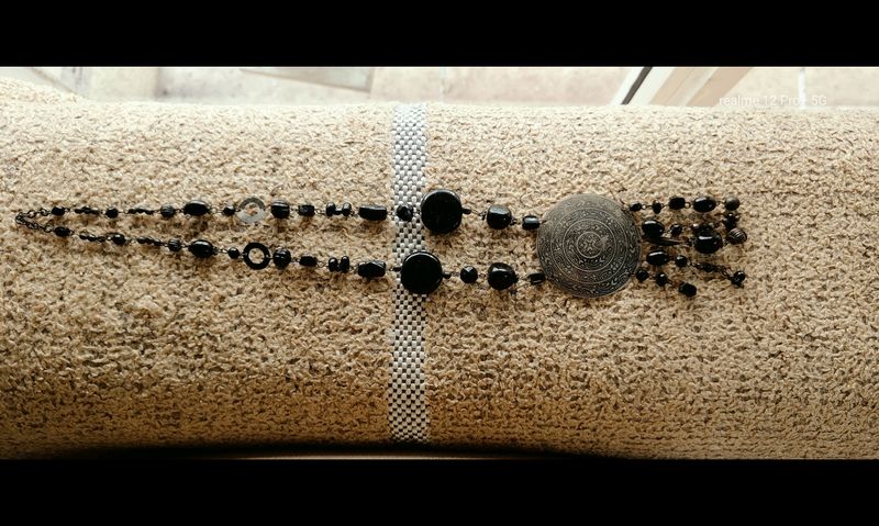 Black Antique Necklace Chain