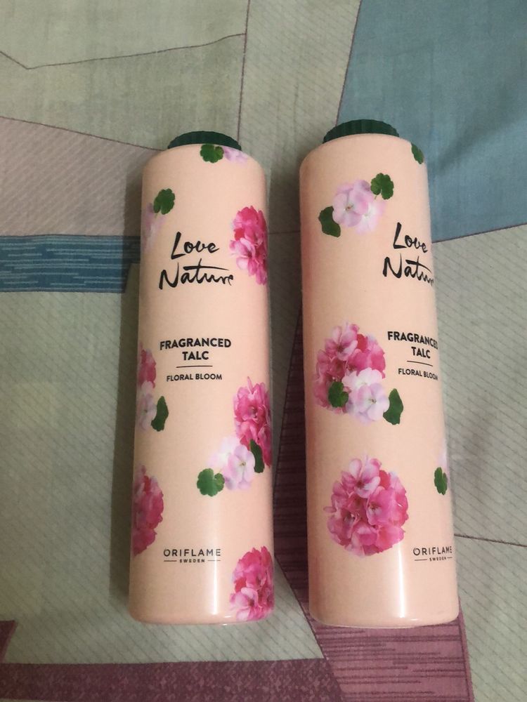 Love Nature Fragrance Talc Floral Bloom