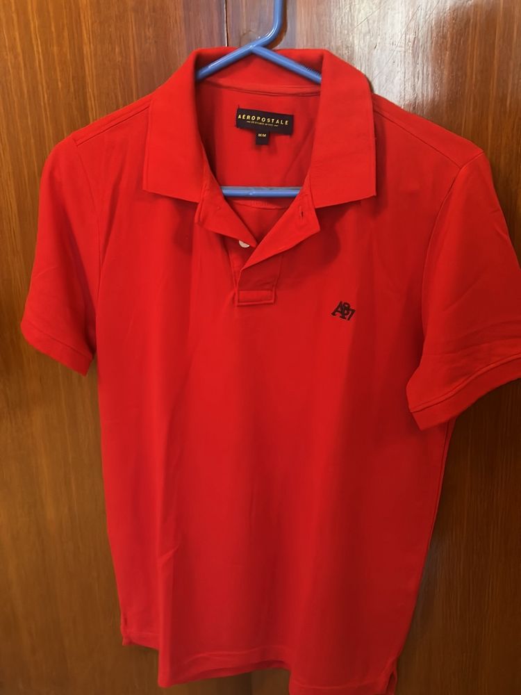 Red Aeropostale Polo T-shirt