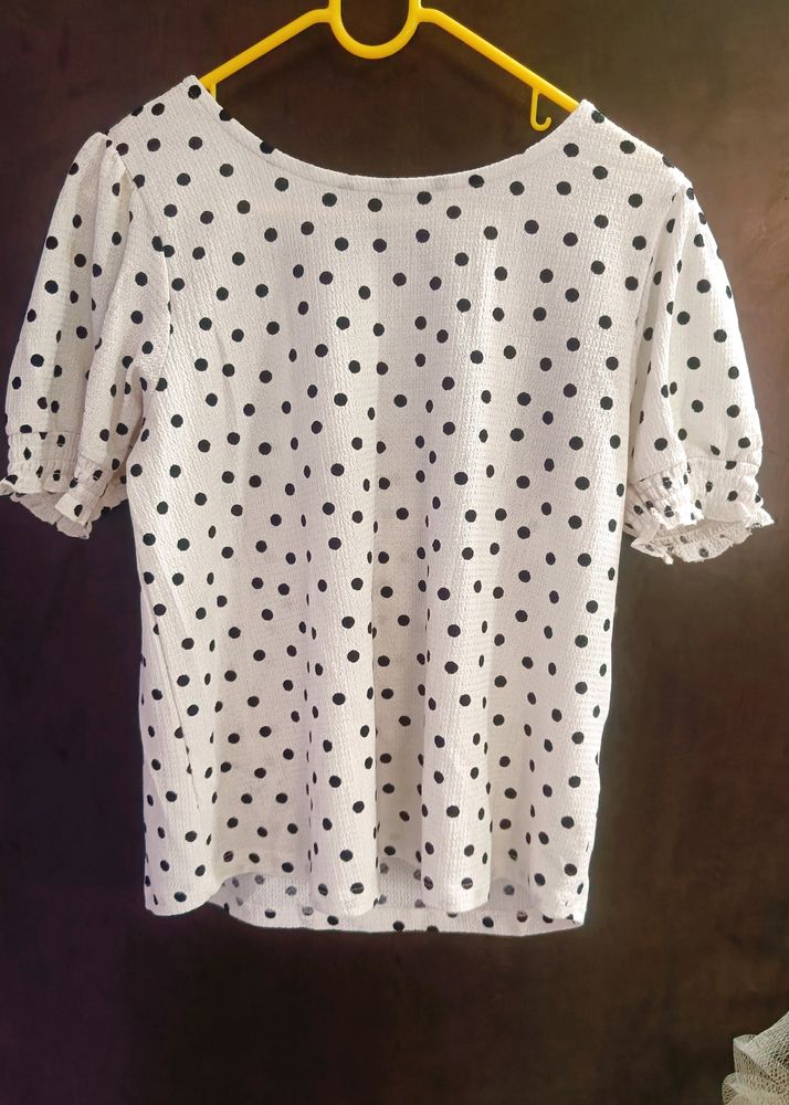 Women Polka Top