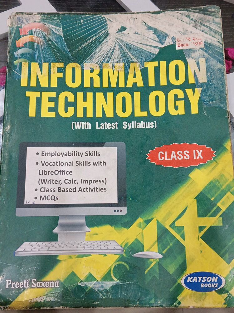 Information Technology Class IX By Preeti Saxena