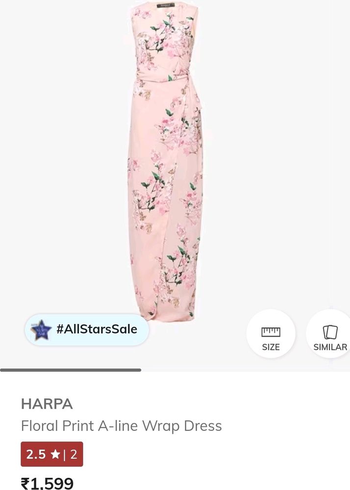 Harpa Pink Bodycon Full Length