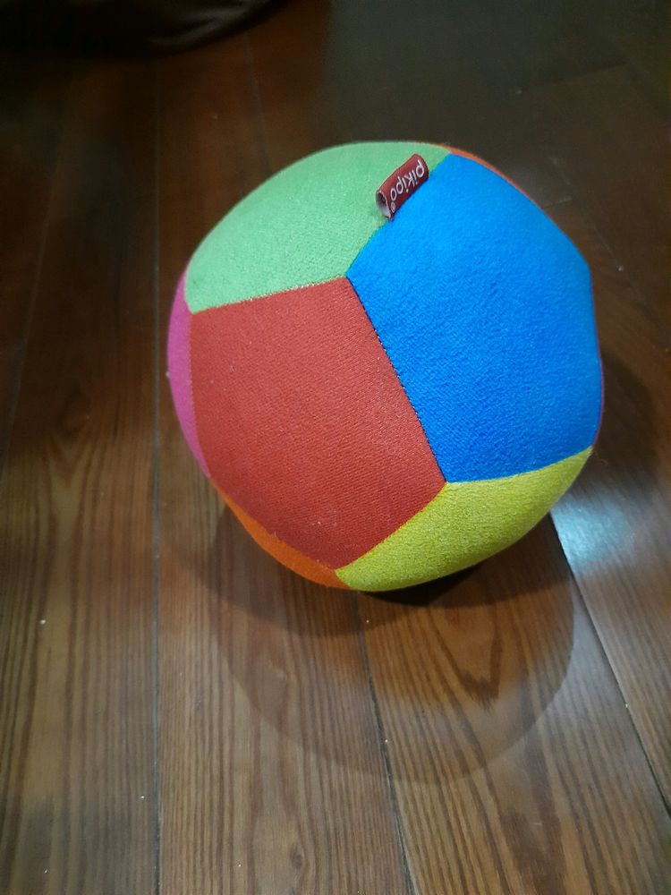 pikipo stuffed soft ball with rattle sound