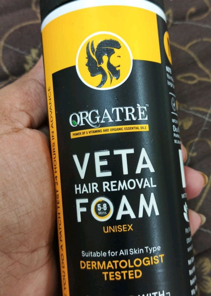 Sealed Packed Veta Hair Removal Foam Spray