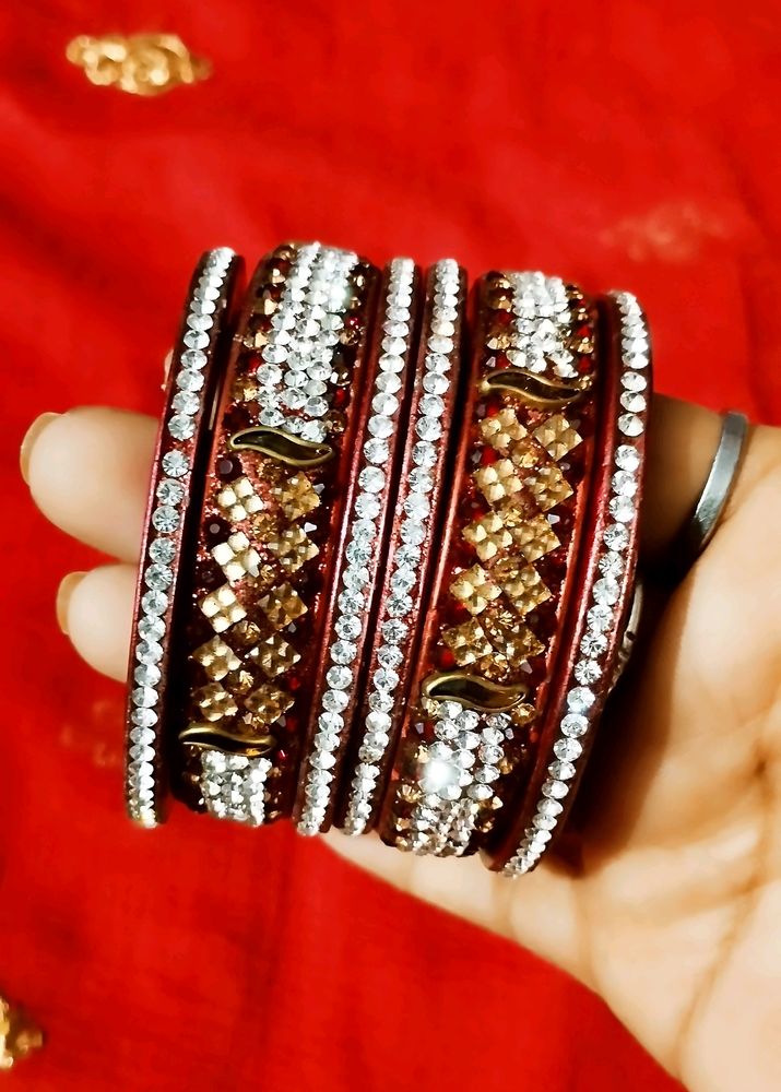 Beautiful lakh Bangles  Set