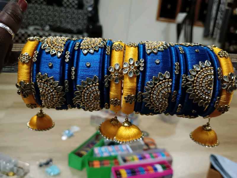 Bangles With Jumkas