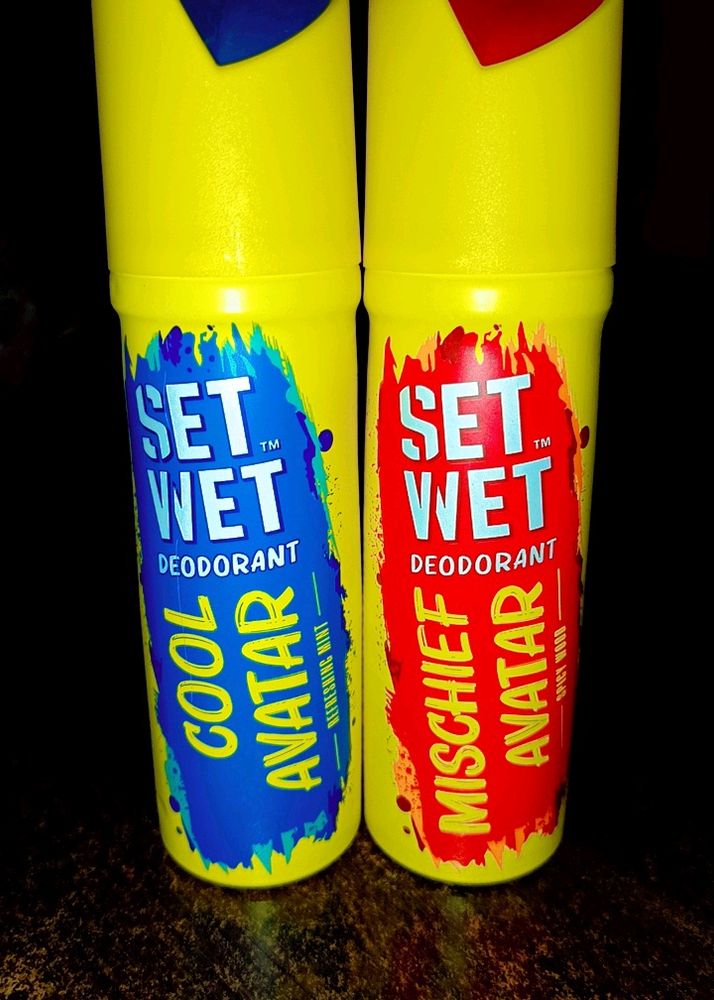 Set Wet Deodorant Spray Perfume....♥️