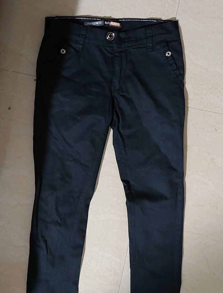 Black Trouser Pant For 9-10yr Old