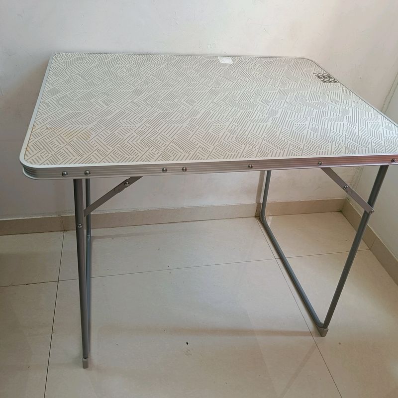 Folding Table For Outdoor Stall With Original Box