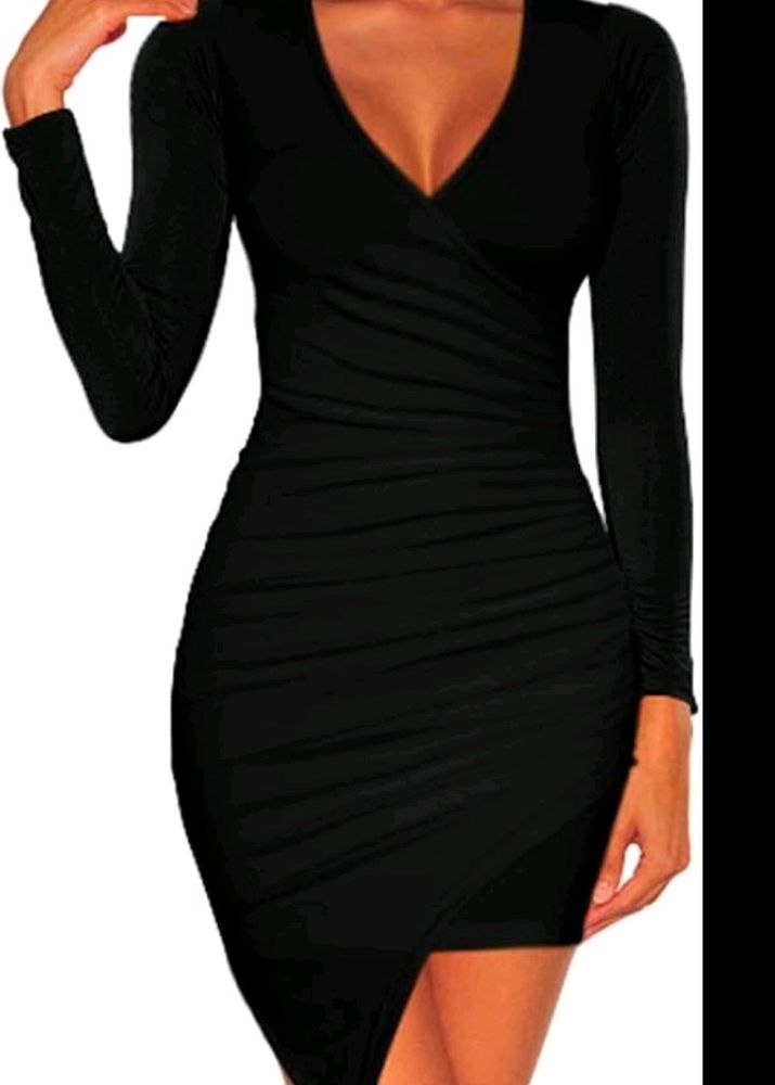 Sexy Ruched Party Wear Dress