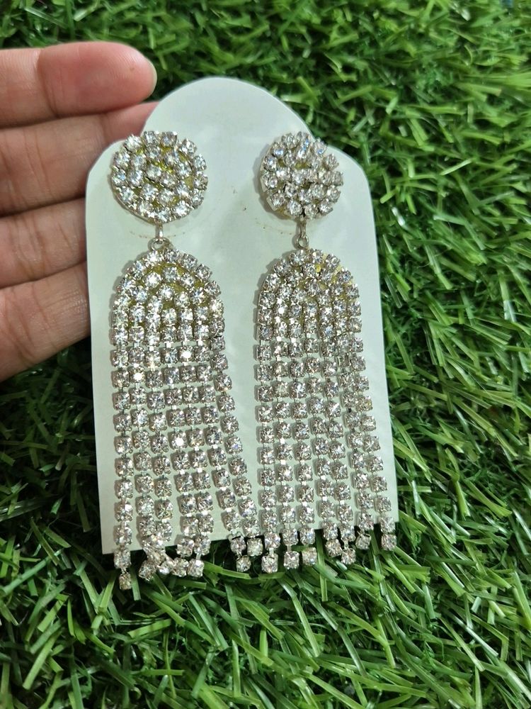 Handmade Rhinestone Earing