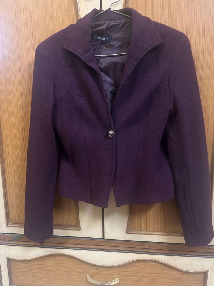 Short Winter Blazer Size 32