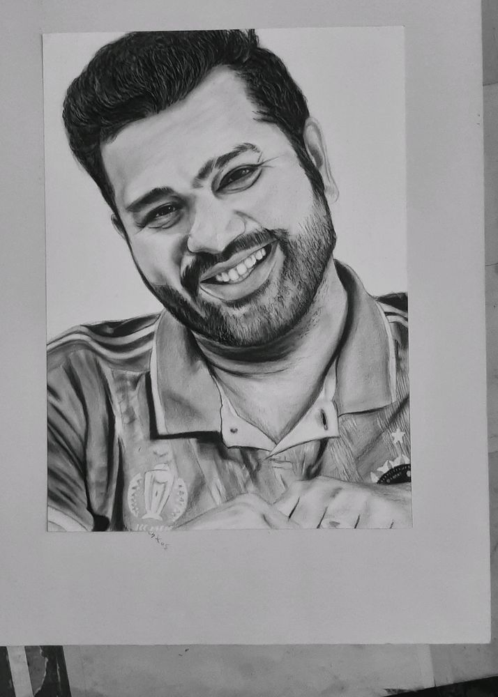 Rohit Sharma Sketch